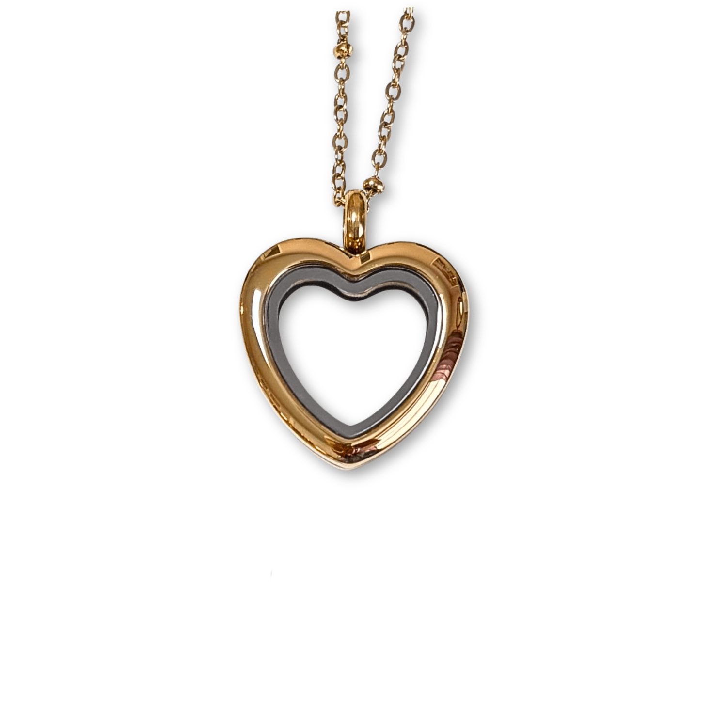 NEW! Petite Gold Heart Memory Locket - The Little Jewellery Company