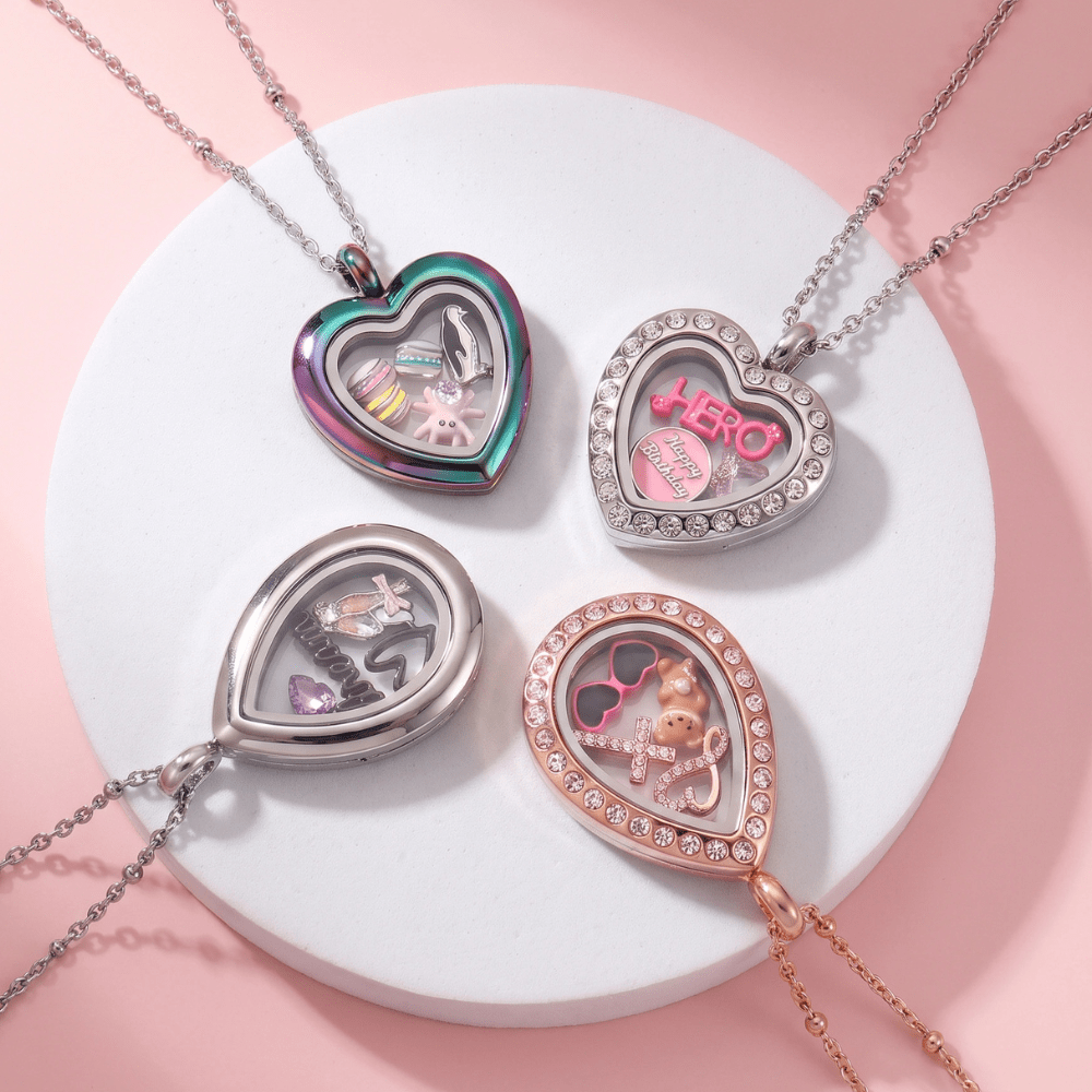 NEW! Petite Silver Teardrop Memory Locket - The Little Jewellery Company