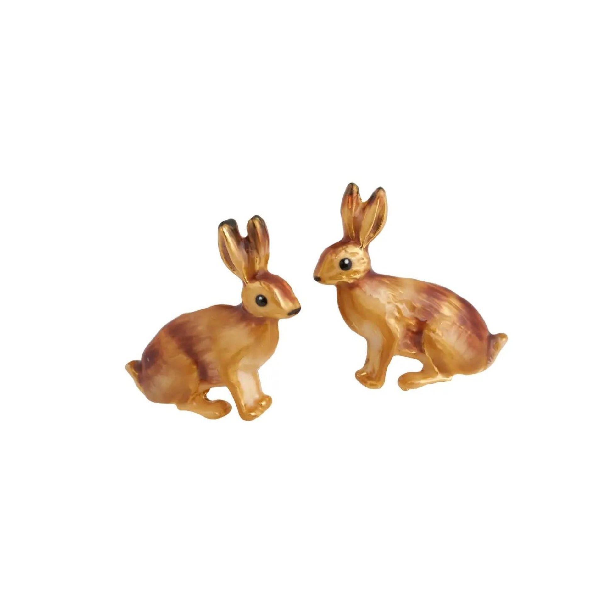 Rabbit Stud Earrings - The Little Jewellery Company