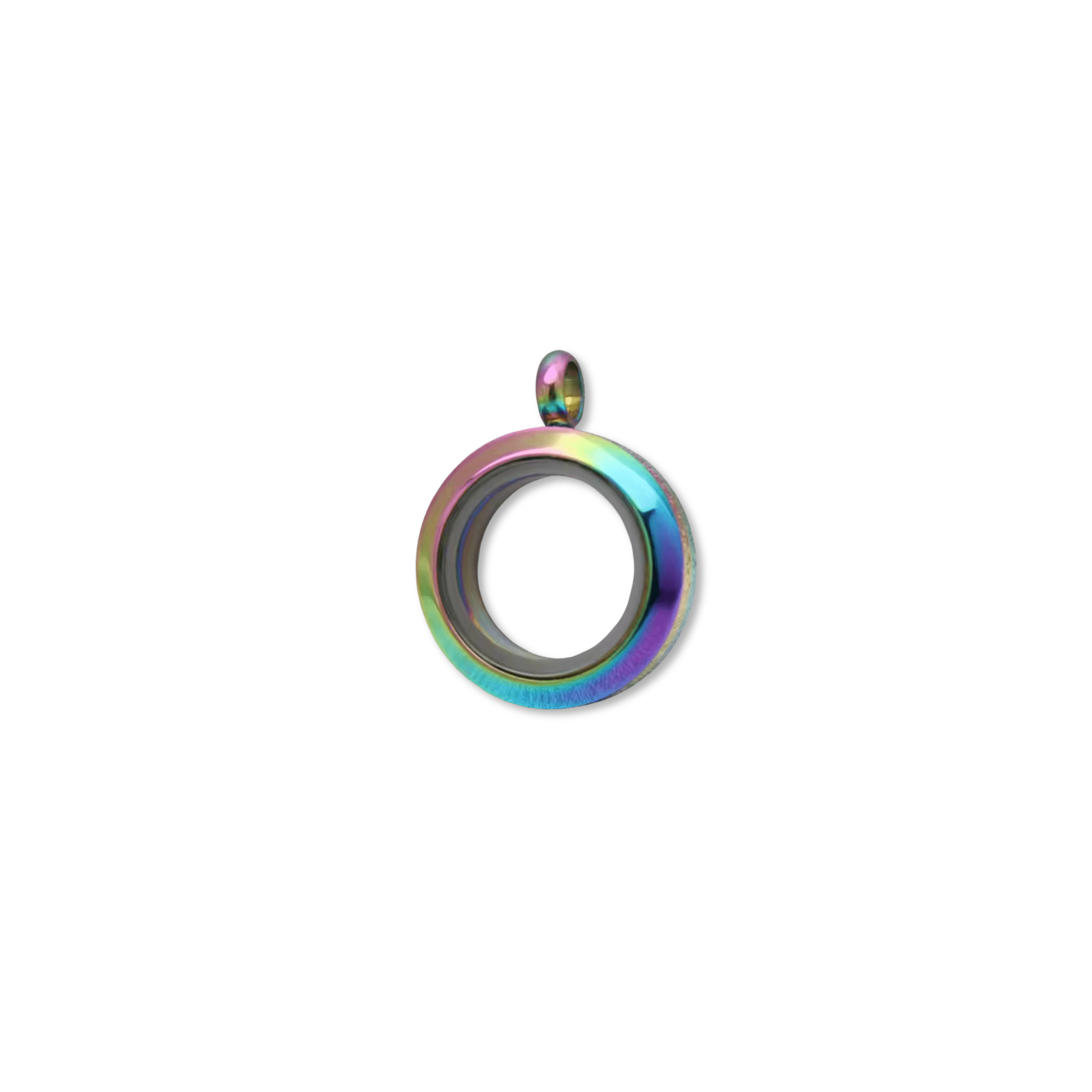 Rainbow Memory Locket – Small - The Little Jewellery Company