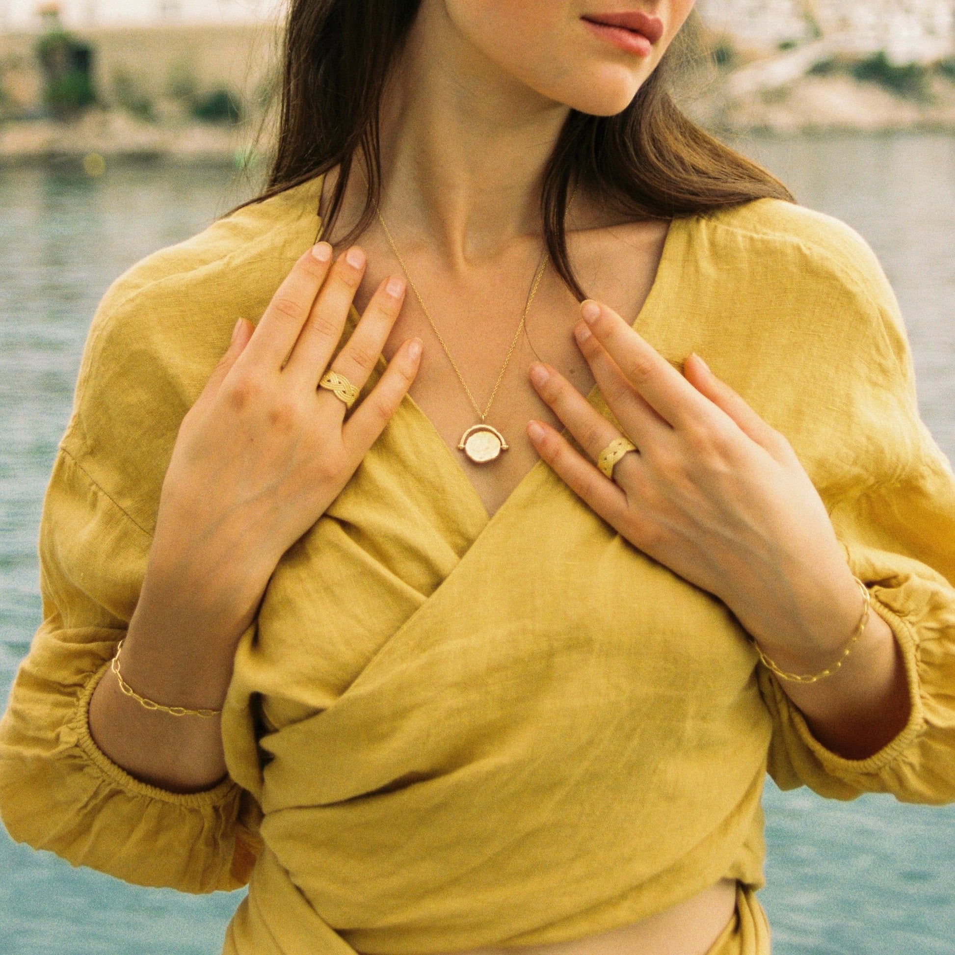 Solune Necklace | Waterproof - The Little Jewellery Company