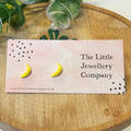 Banana Studs - The Little Jewellery Company