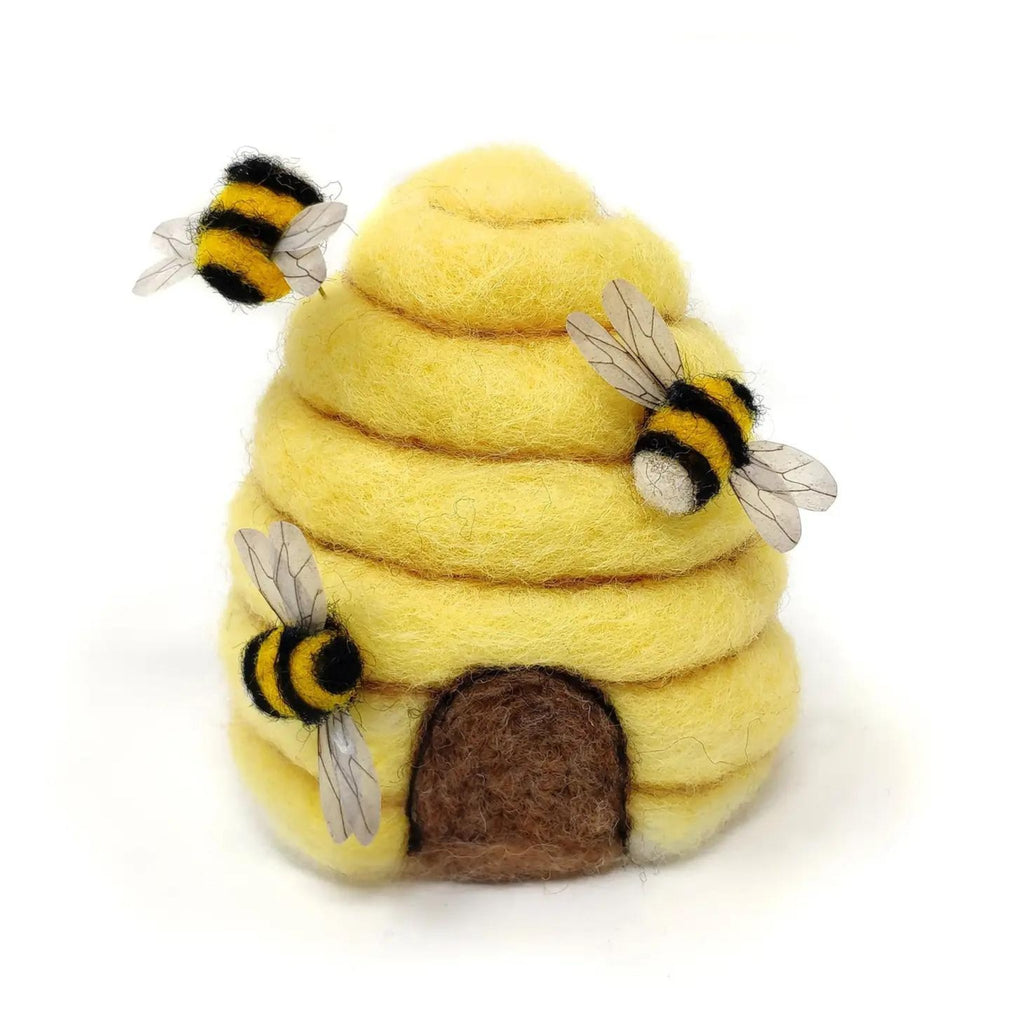 Bee Hive Needle Felting Craft Kit - The Little Jewellery Company