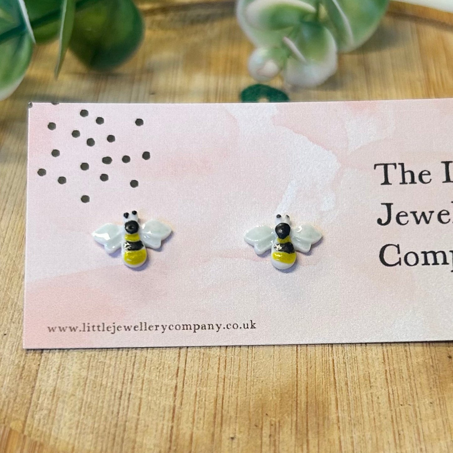 Bee Studs - The Little Jewellery Company