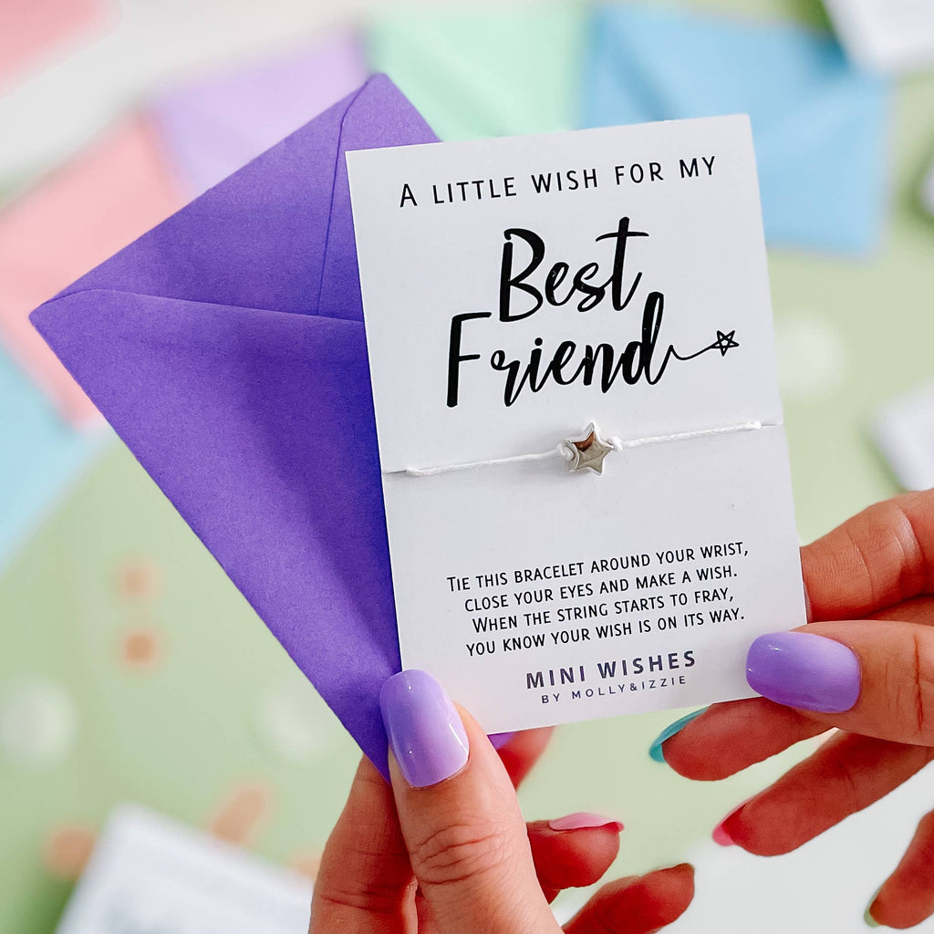 Best Friend Mini Wish Bracelet - The Little Jewellery Company