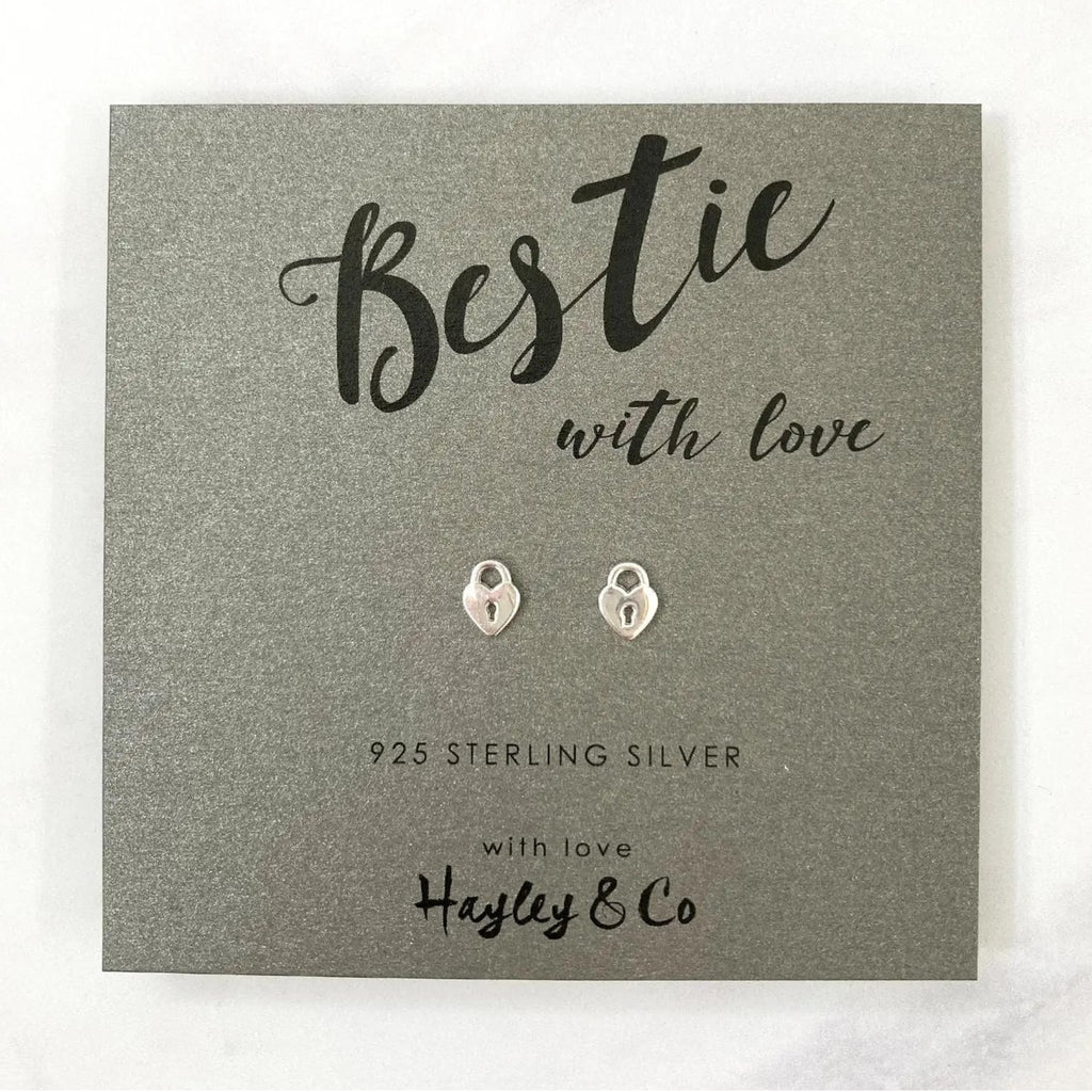 Best Friend Sterling Silver Earrings - The Little Jewellery Company