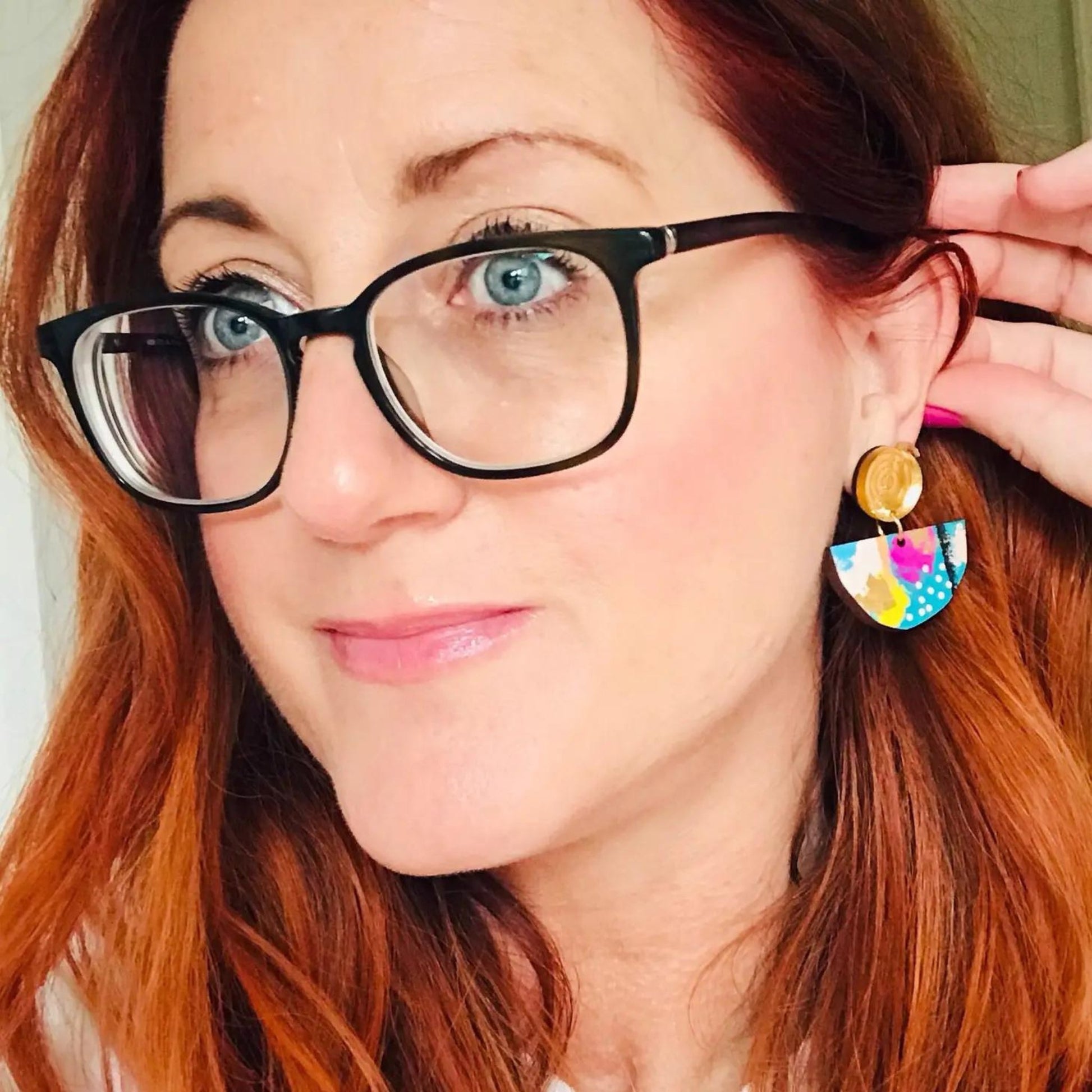 Big Bold Colourful Statement Earrings - The Little Jewellery Company