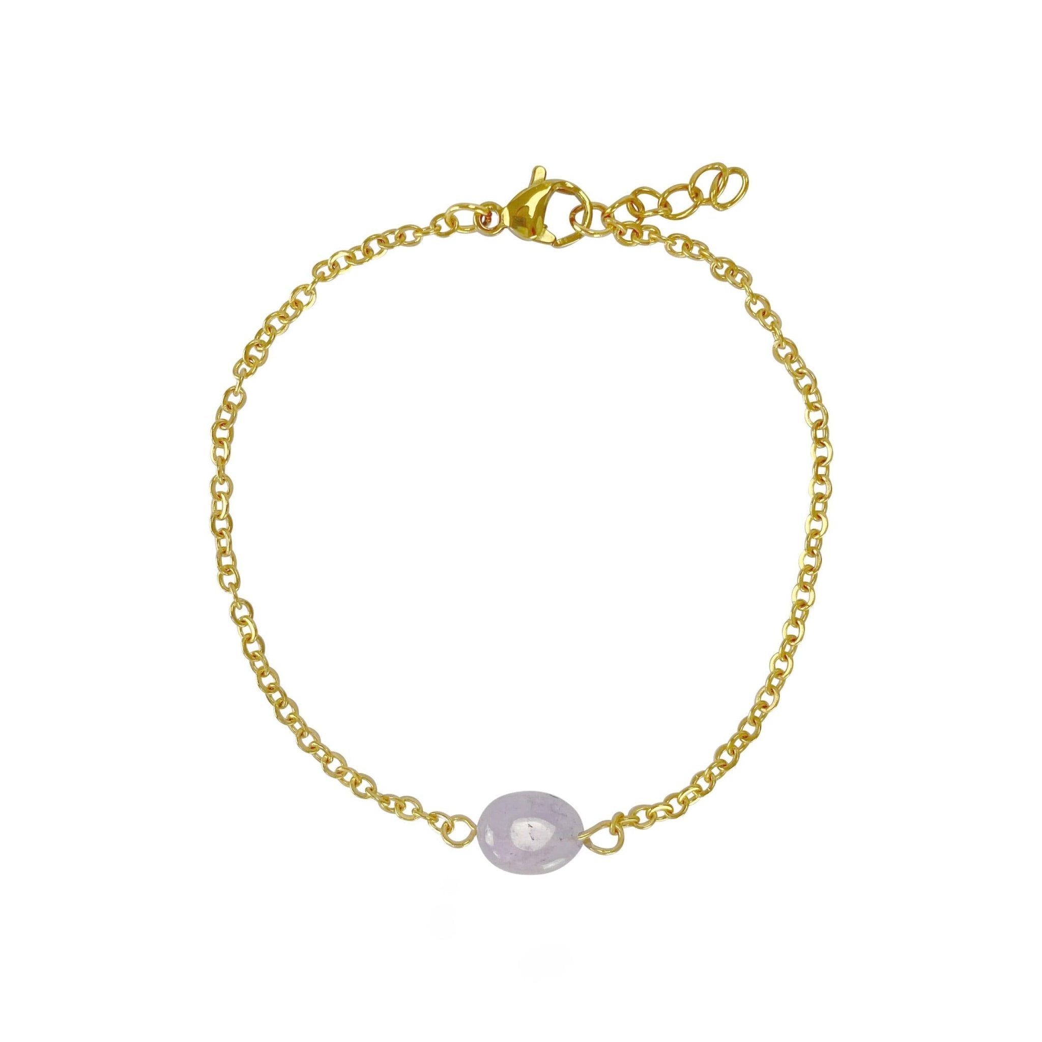 Bracelet Amethyst Stone - The Little Jewellery Company