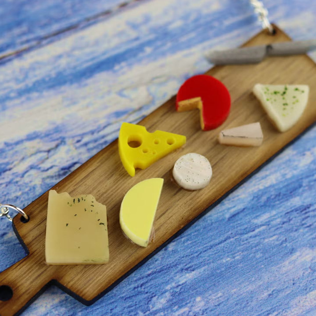 Cheese Board Necklace - The Little Jewellery Company