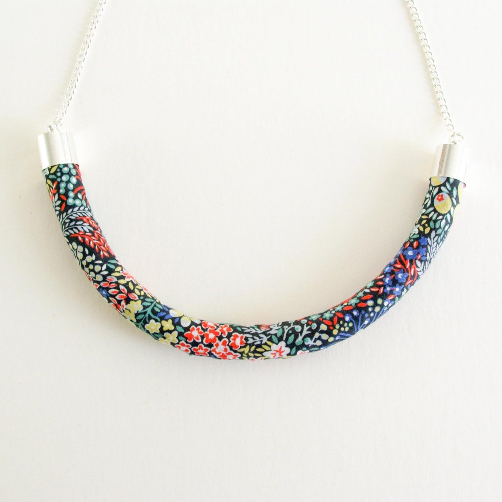 Chunky Single Strand Necklace - Elderberry - The Little Jewellery Company