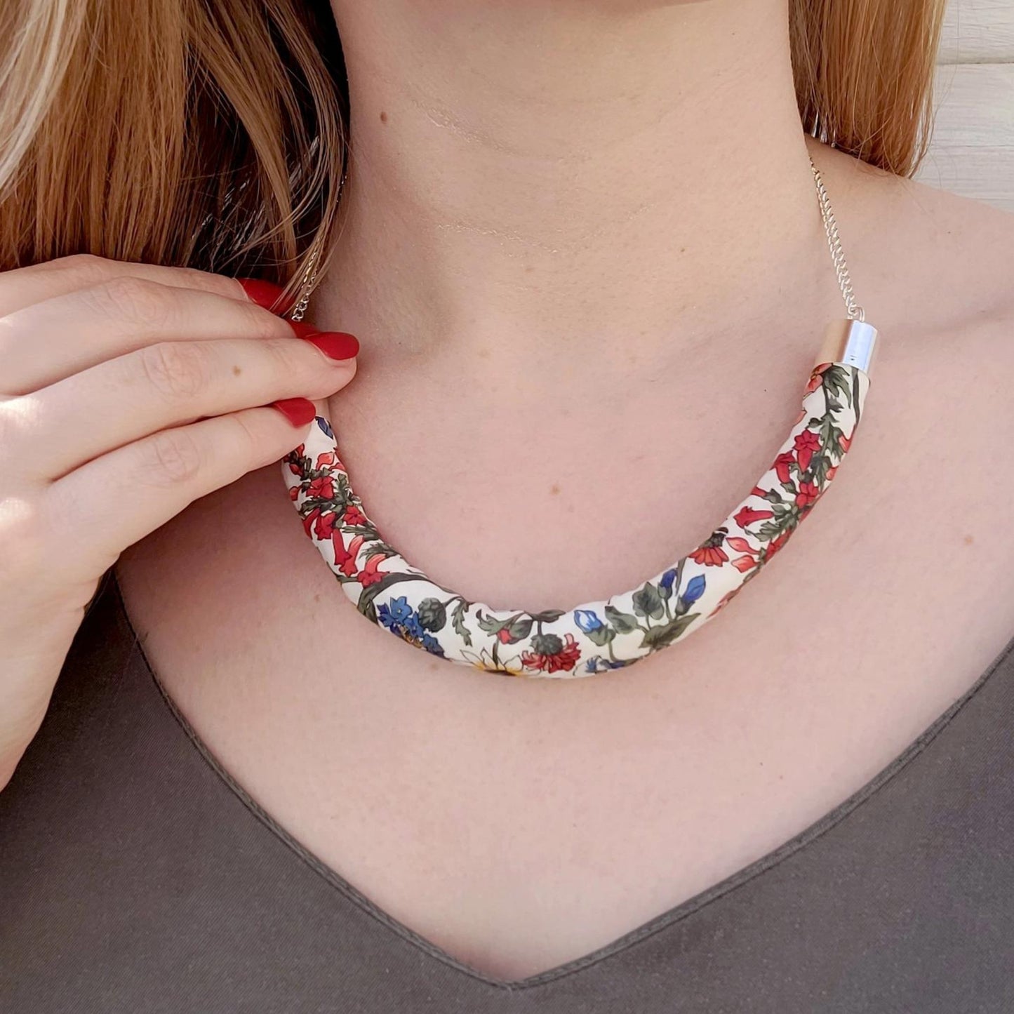 Chunky Single Strand Necklace - Rachel - The Little Jewellery Company