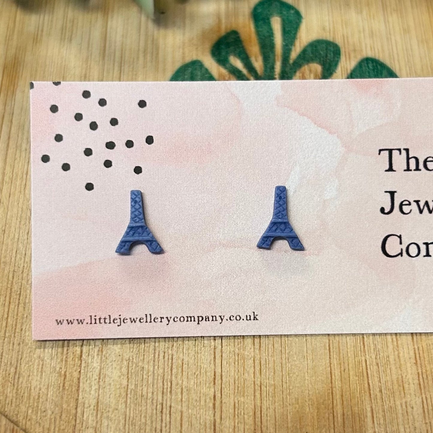 Eiffel Tower Studs - The Little Jewellery Company