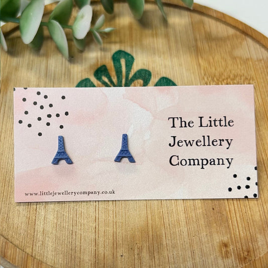 Eiffel Tower Studs - The Little Jewellery Company