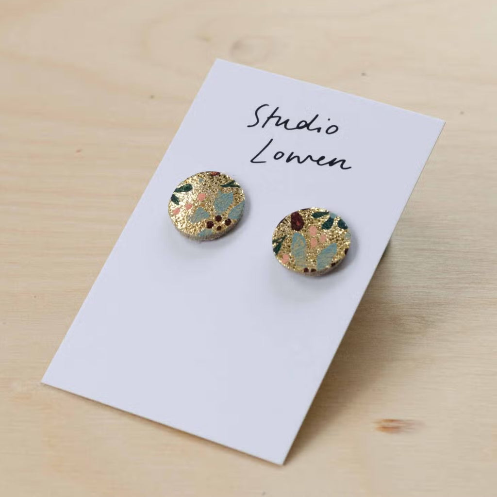 Floral Stud Earrings - The Little Jewellery Company