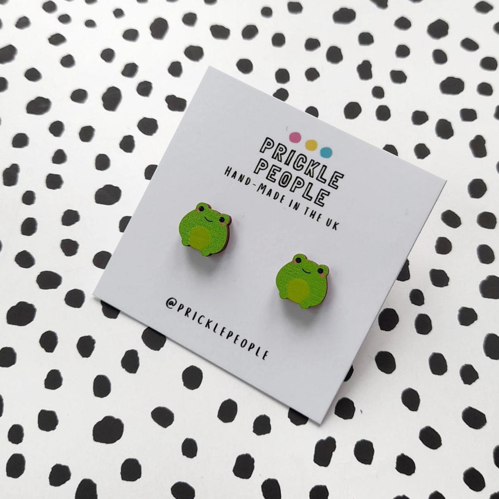 Frog Studs - The Little Jewellery Company