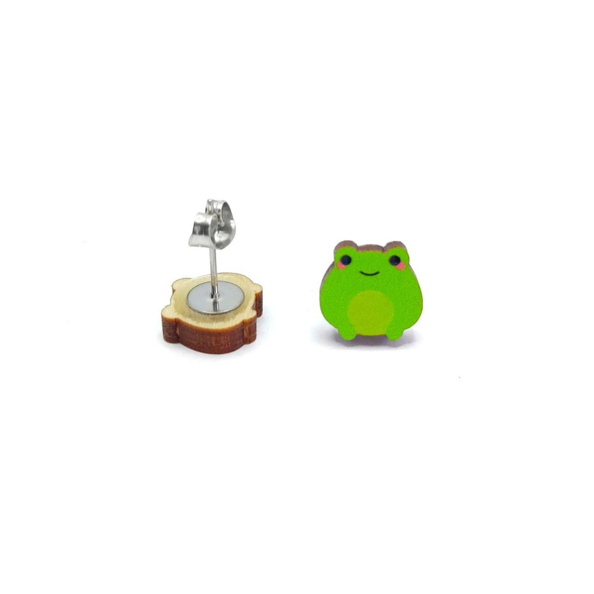 Frog Studs - The Little Jewellery Company