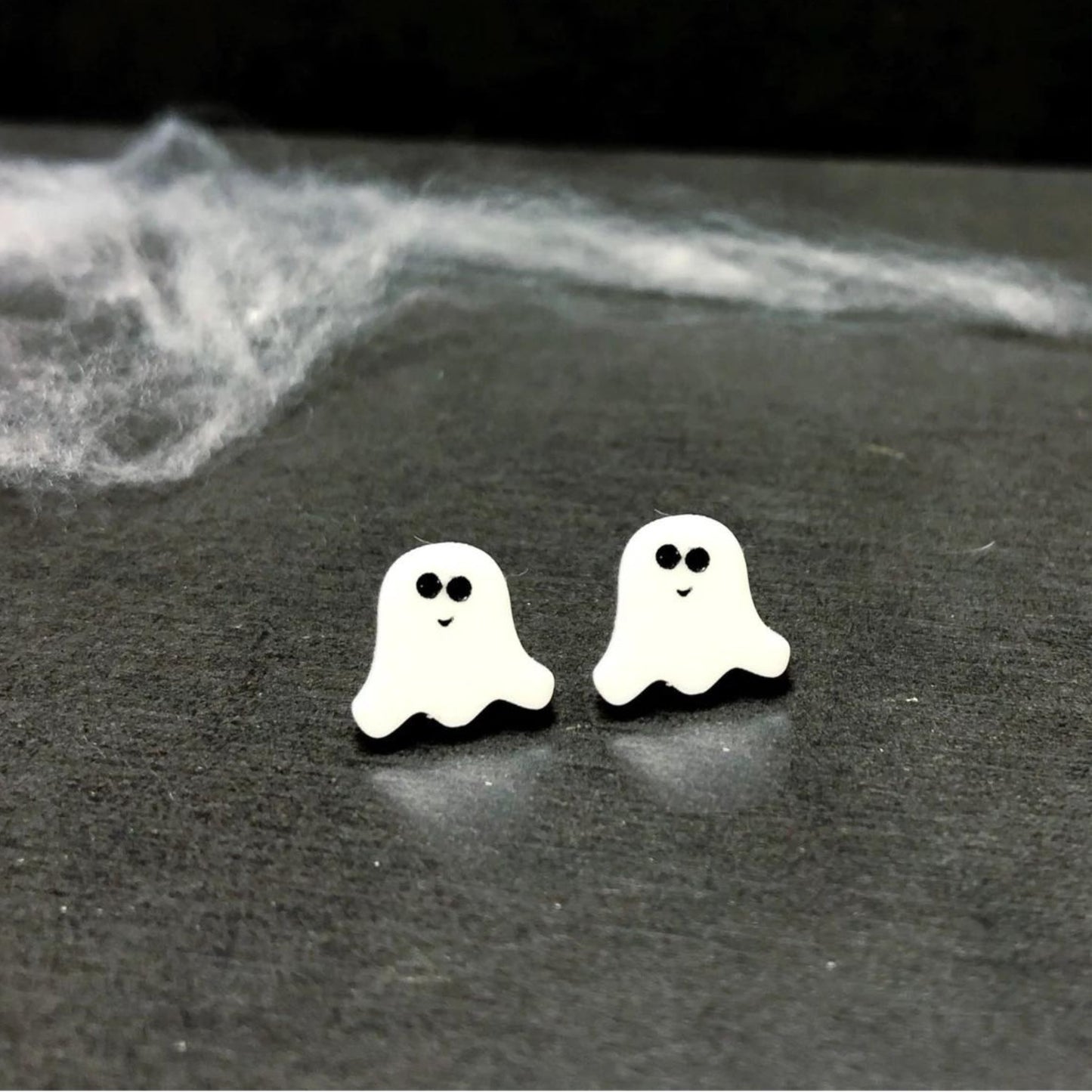 Halloween Ghost Stud Earrings - The Little Jewellery Company