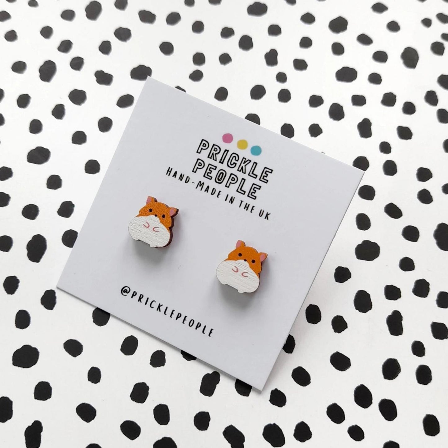 Hamster Studs - The Little Jewellery Company