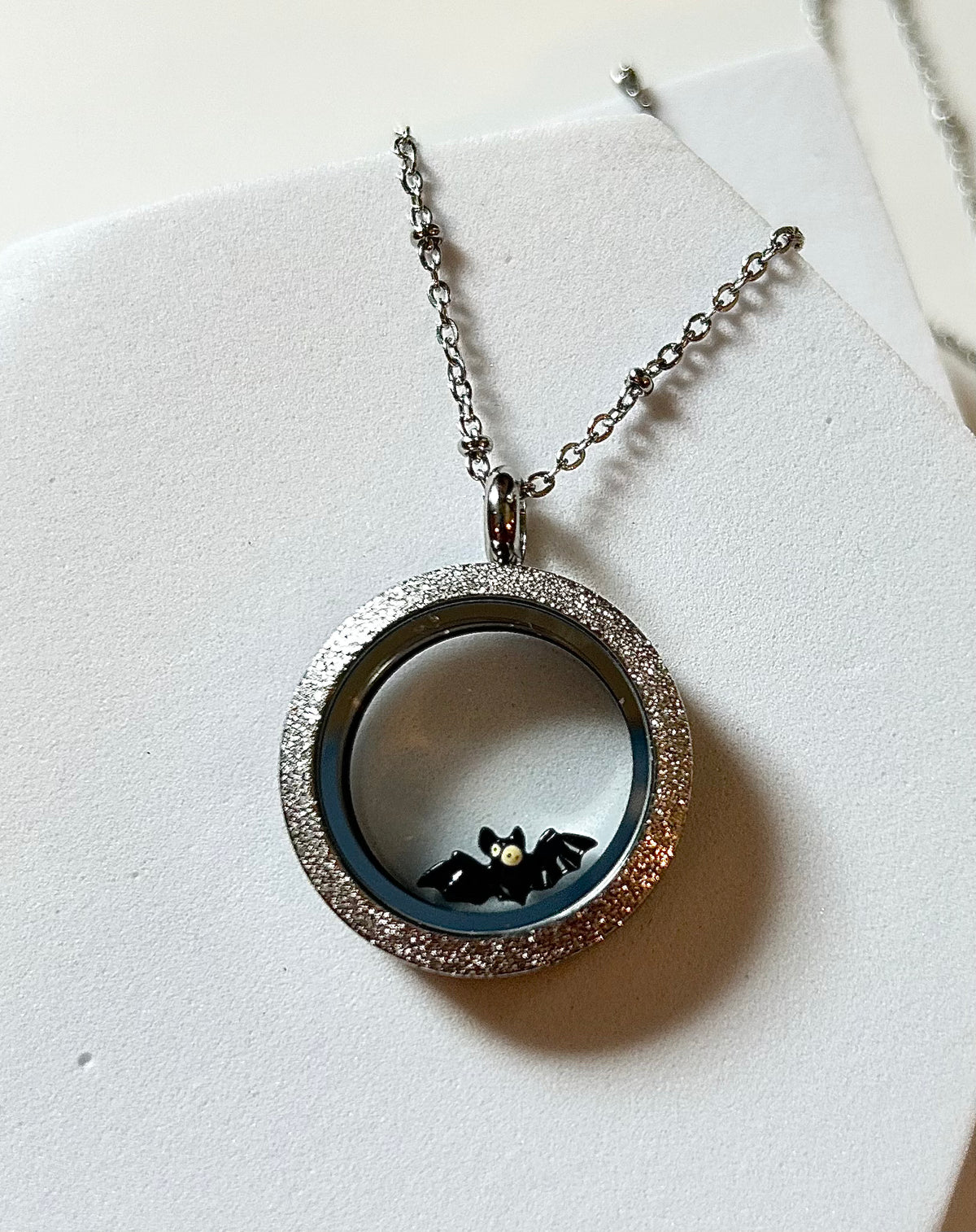 Bat Memory Locket Charm – The Little Jewellery Company