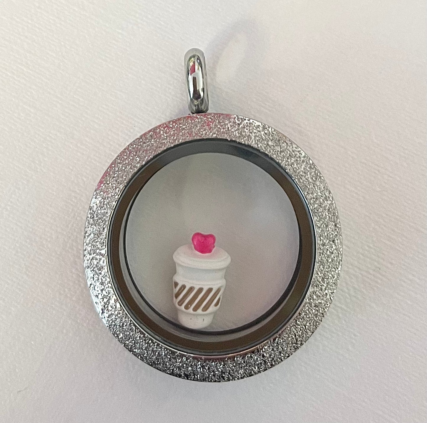 Memory Locket Charm - Hot drink cup