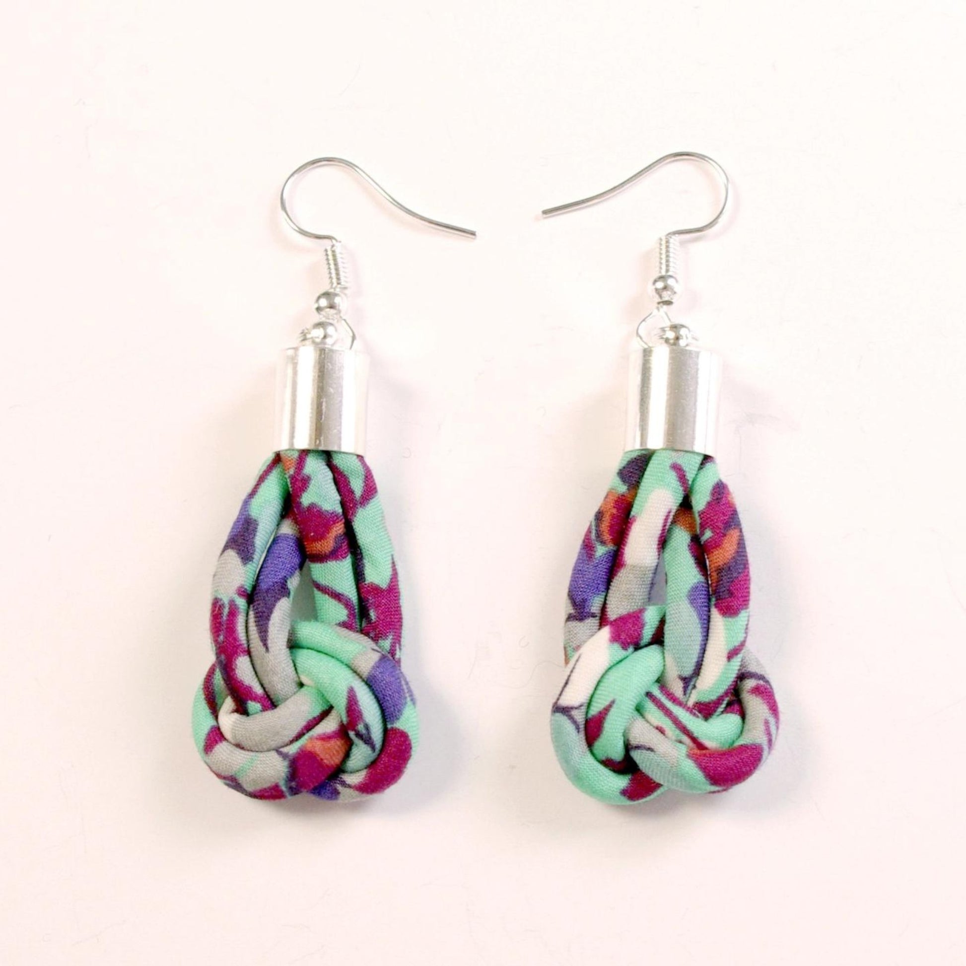 Knot Drop Earrings - Sarah - The Little Jewellery Company