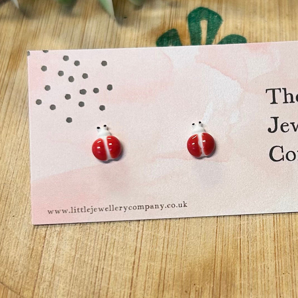 Ladybird Studs - The Little Jewellery Company