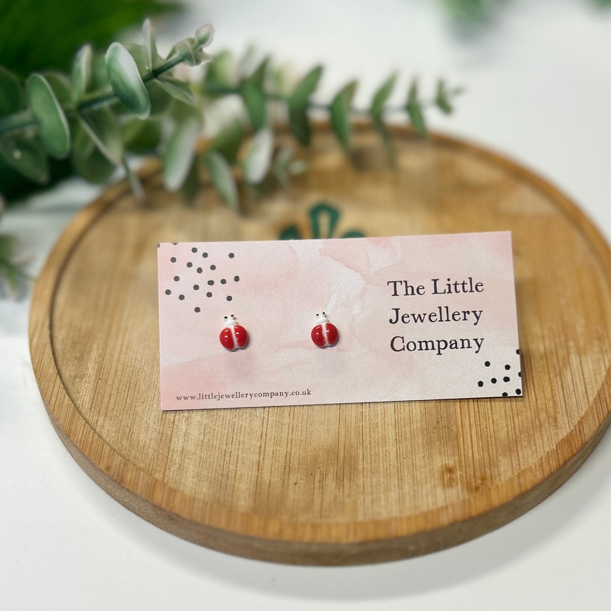 Ladybird Studs - The Little Jewellery Company