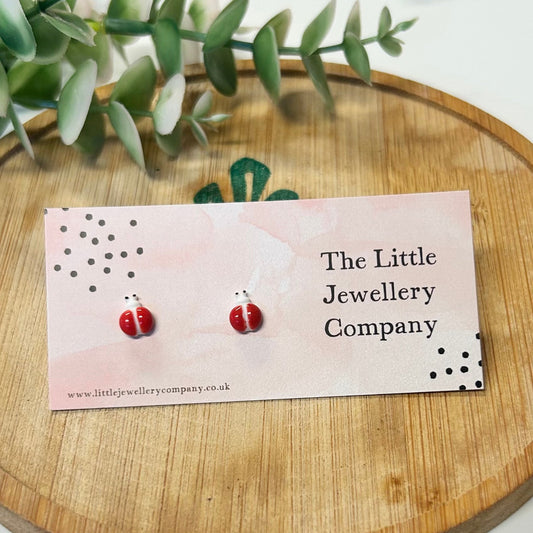 Ladybird Studs - The Little Jewellery Company