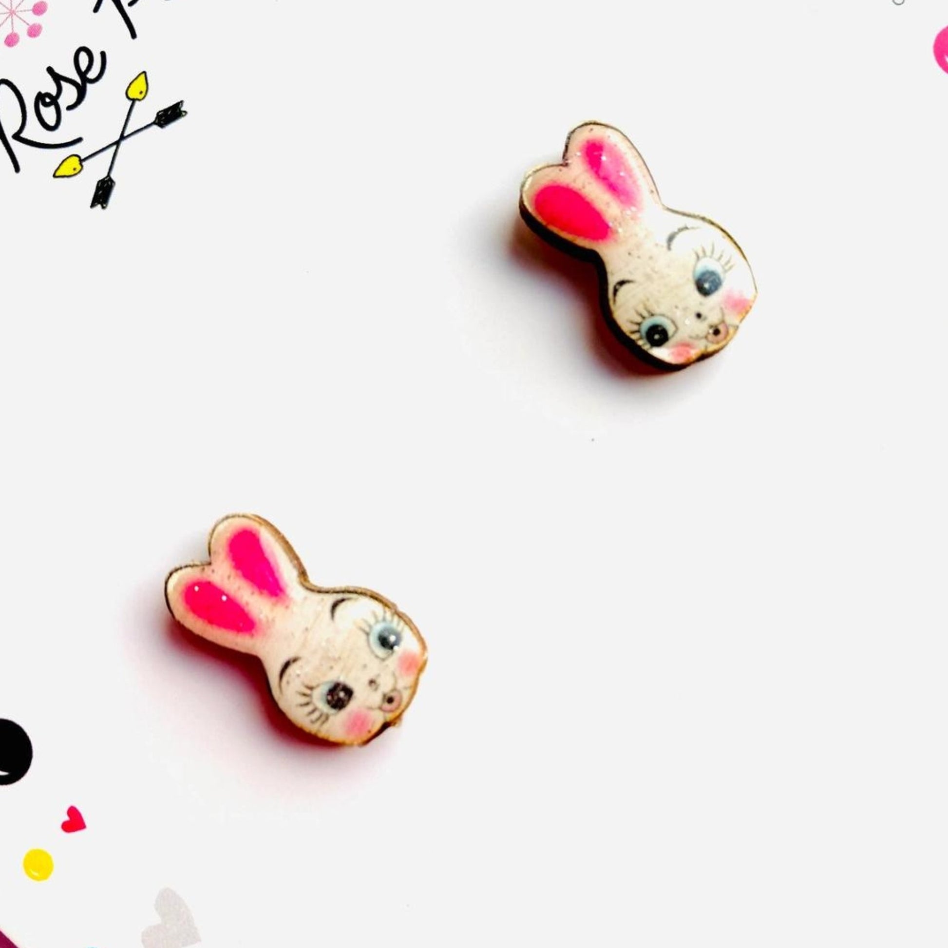 Little Cute Bunny Studs - The Little Jewellery Company