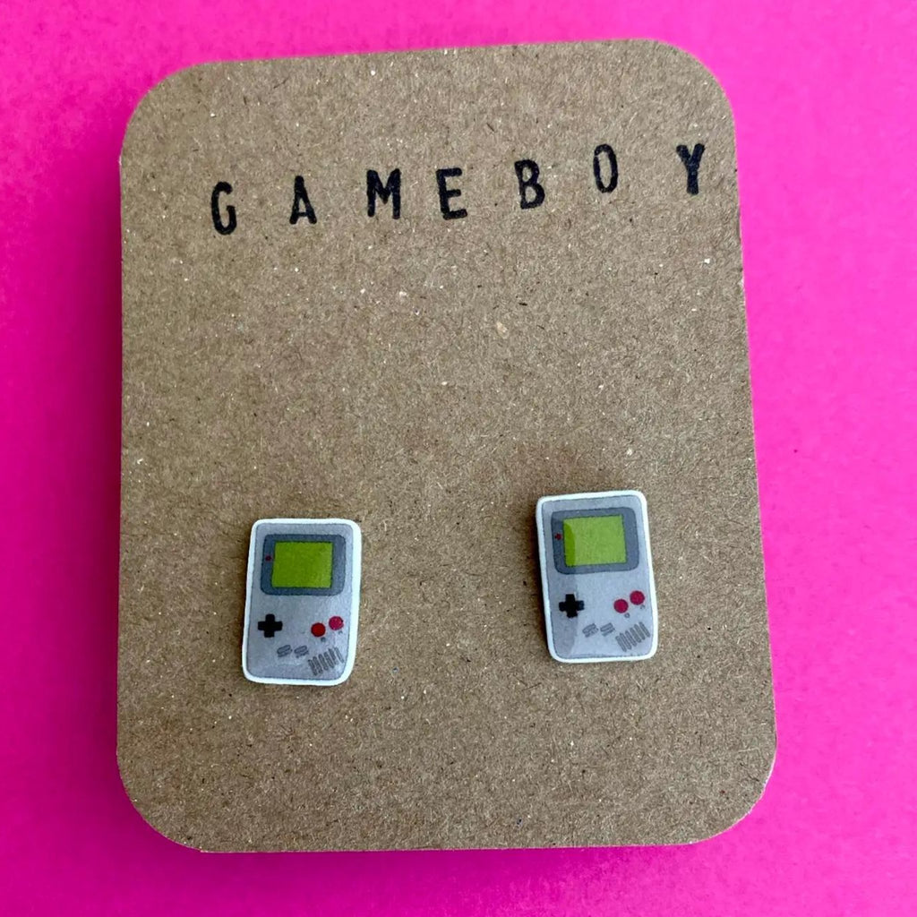 Little Retro Game Boy Earrings - The Little Jewellery Company