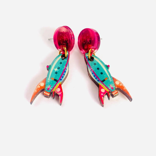 Little Rocket Statement Earrings - The Little Jewellery Company