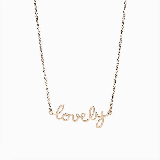 LOVELY necklace - The Little Jewellery Company