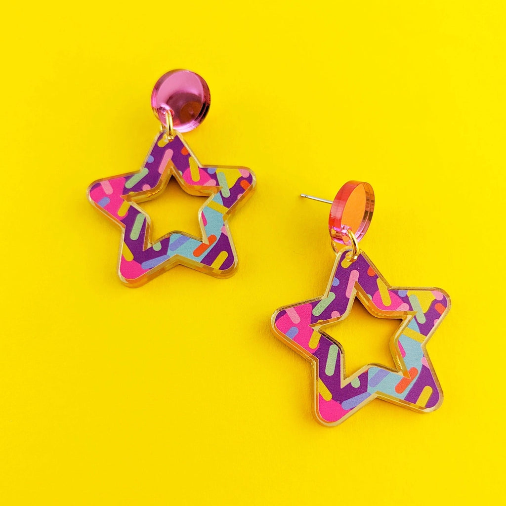 Lucy Colour Earrings - The Little Jewellery Company