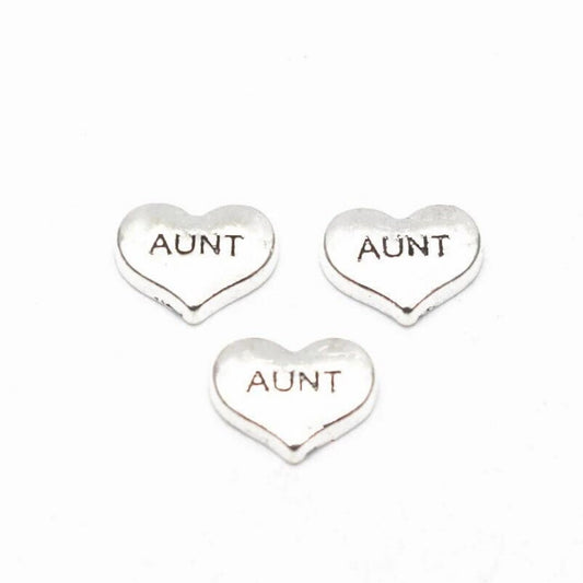 Memory Locket Charm - Aunt - The Little Jewellery Company