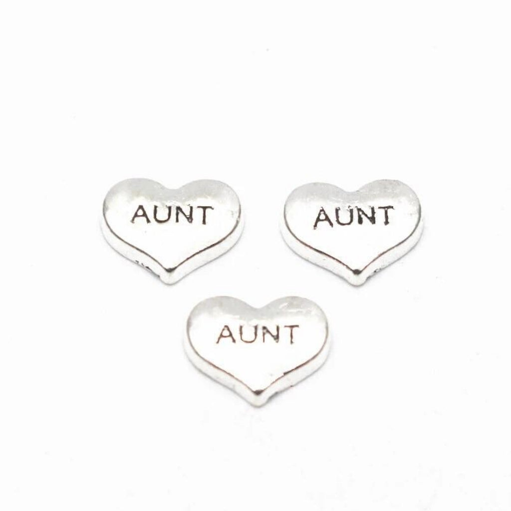 Memory Locket Charm - Aunt - The Little Jewellery Company