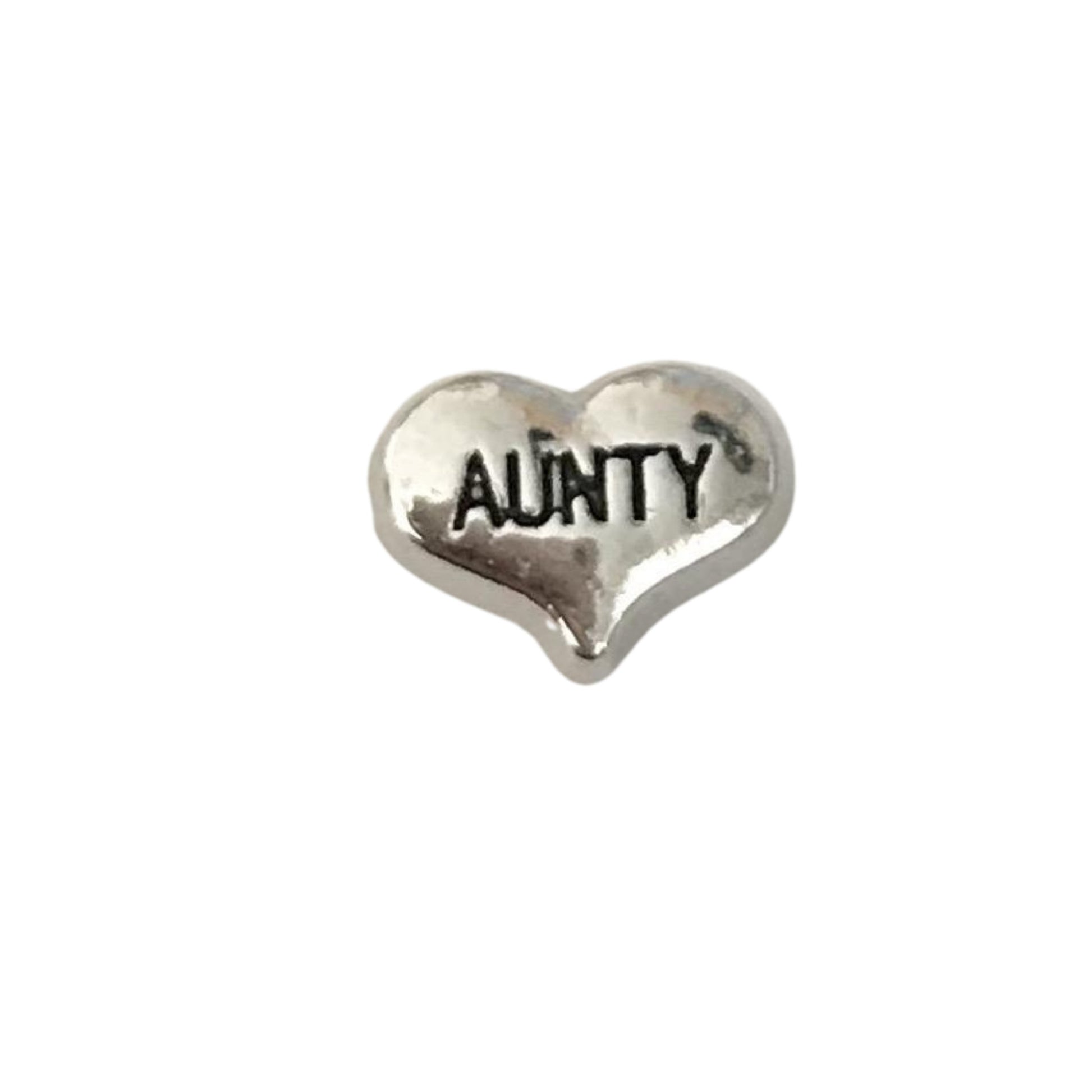 Memory Locket Charm - Aunty - The Little Jewellery Company