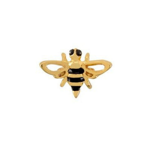 Memory Locket Charm - Bee (gold)