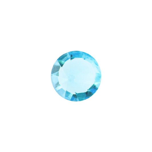 Memory Locket Charm - Birthstone Crystal (December - Blue Zircon) - The Little Jewellery Company