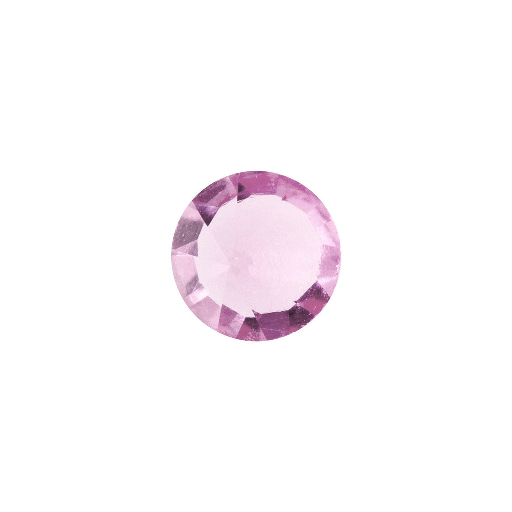 Memory Locket Charm - Birthstone Crystal (February - Amethyst) - The Little Jewellery Company