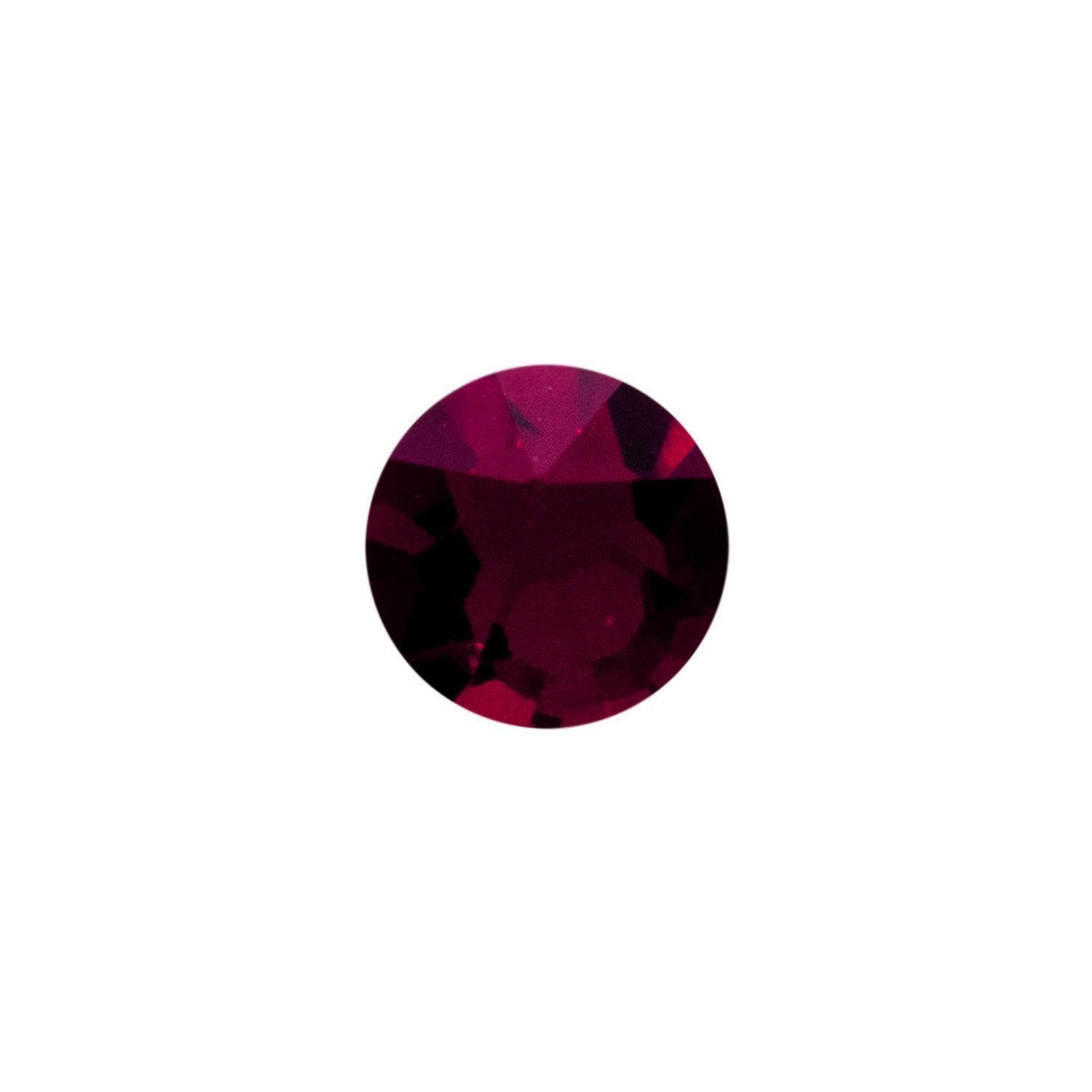 Memory Locket Charm - Birthstone Crystal (January - Garnet)