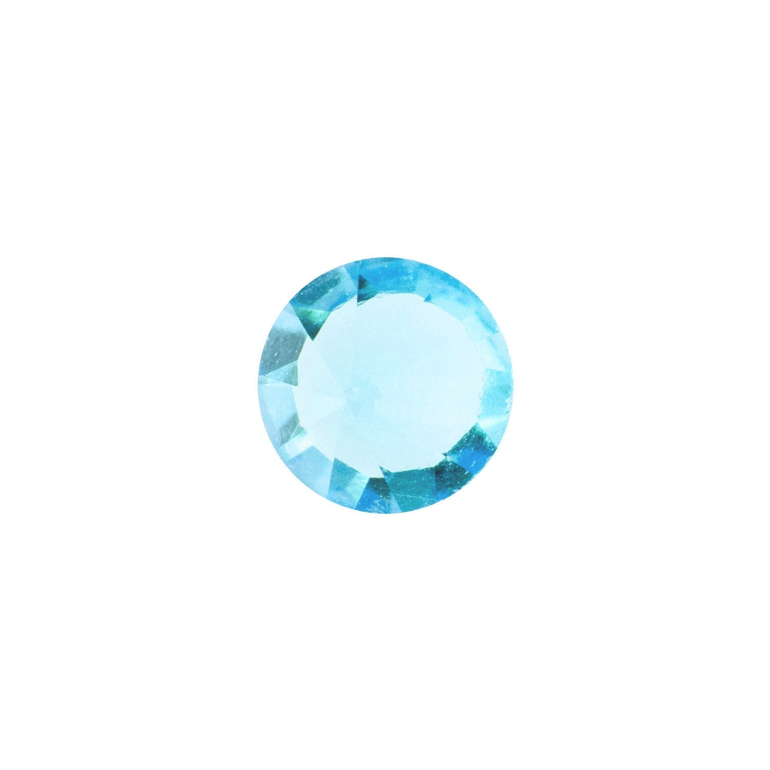 Memory Locket Charm - Birthstone Crystal (March - Aquamarine)