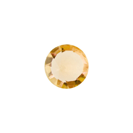 Memory Locket Charm - Birthstone Crystal (November - Topaz) - The Little Jewellery Company