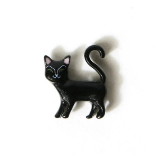 Memory Locket Charm - Black Kitty - The Little Jewellery Company