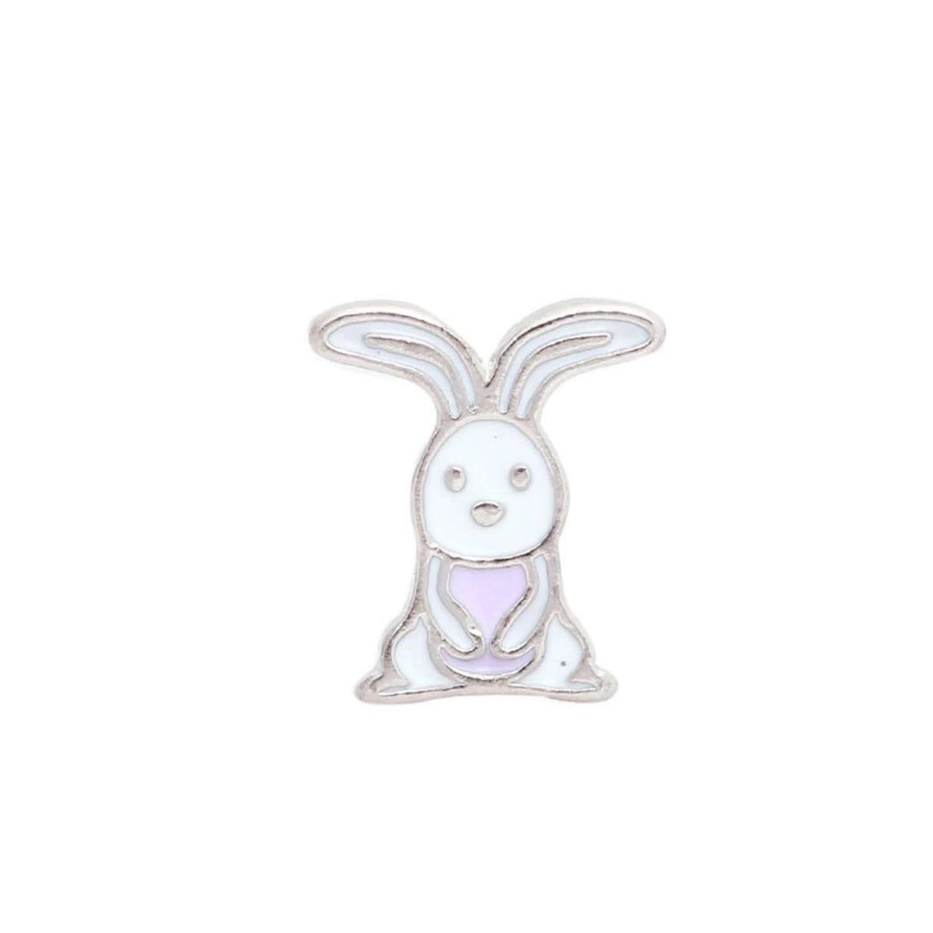 Memory Locket Charm - Bunny Floppy Ears