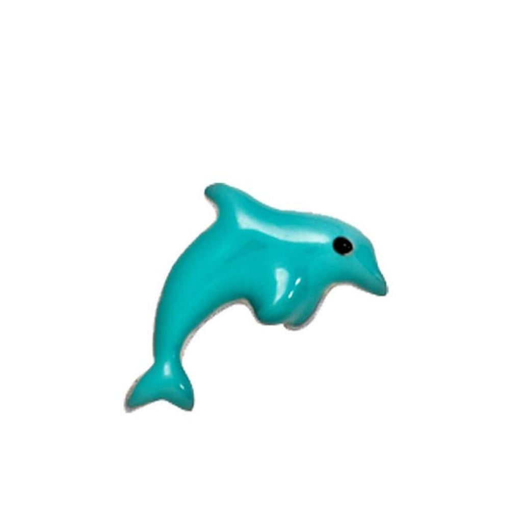 Memory Locket Charm - Dolphin (blue)