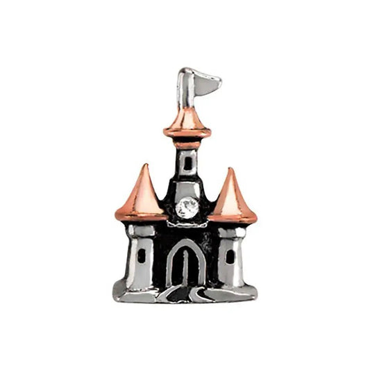 Memory Locket Charm - Fairytale Castle - The Little Jewellery Company