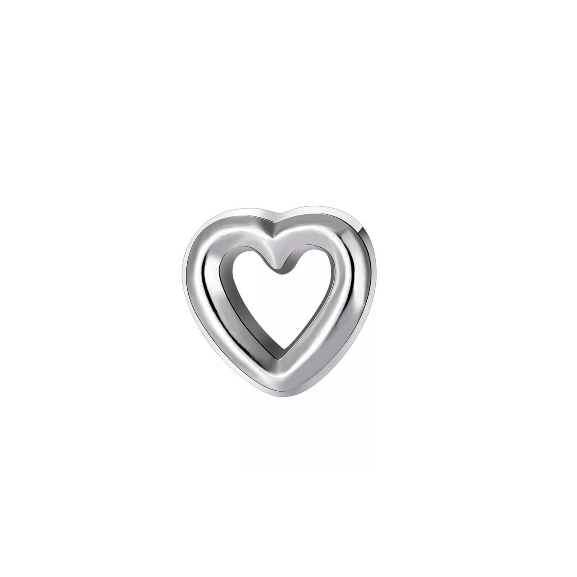 Memory Locket Charm - Heart frame - The Little Jewellery Company