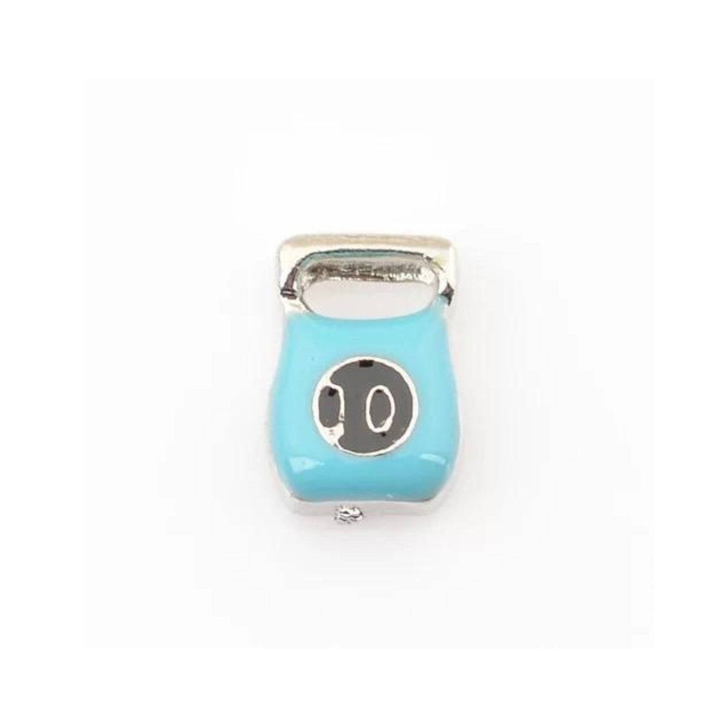 Memory Locket Charm - Kettlebell - The Little Jewellery Company