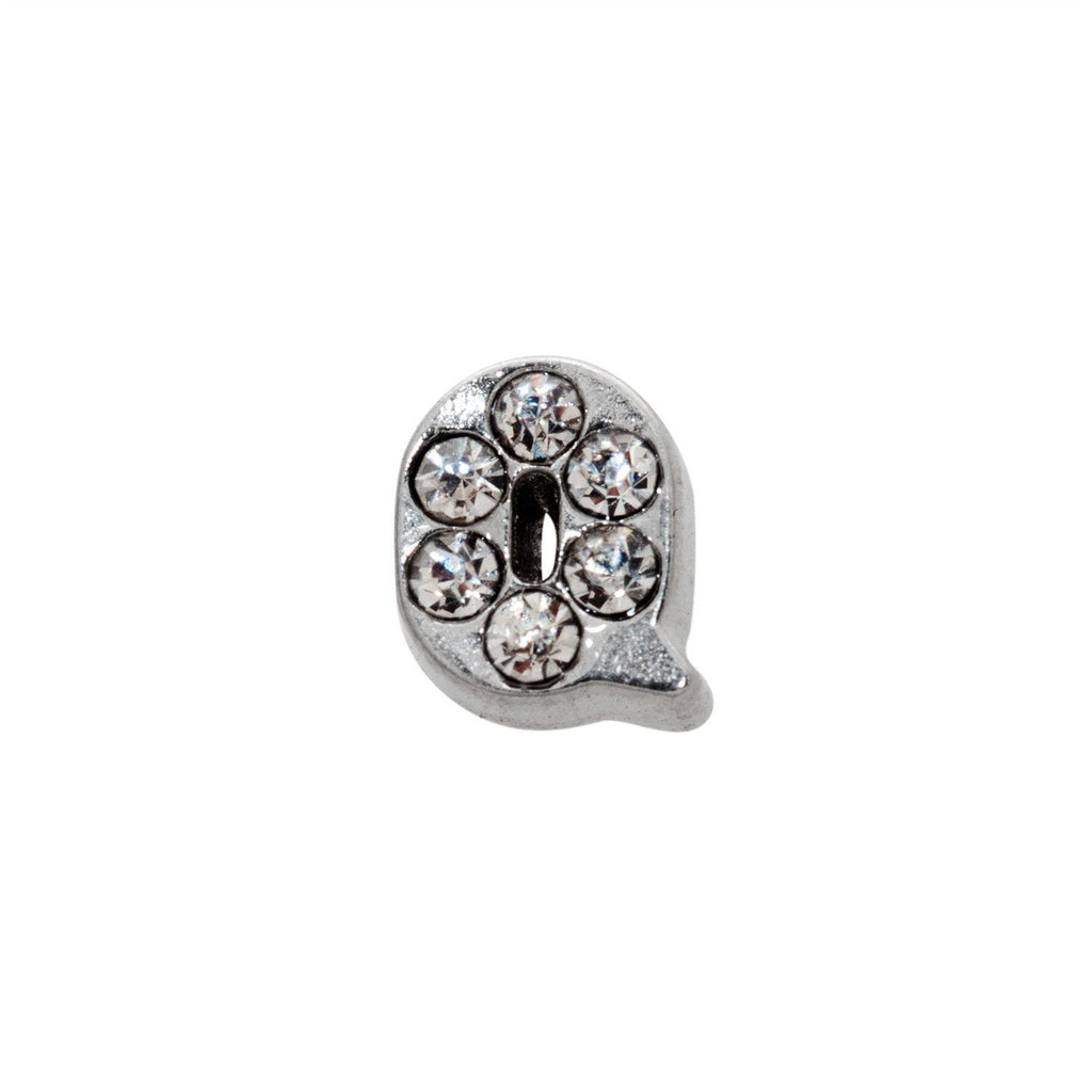 Memory Locket Charm - letter Q - Your Locket