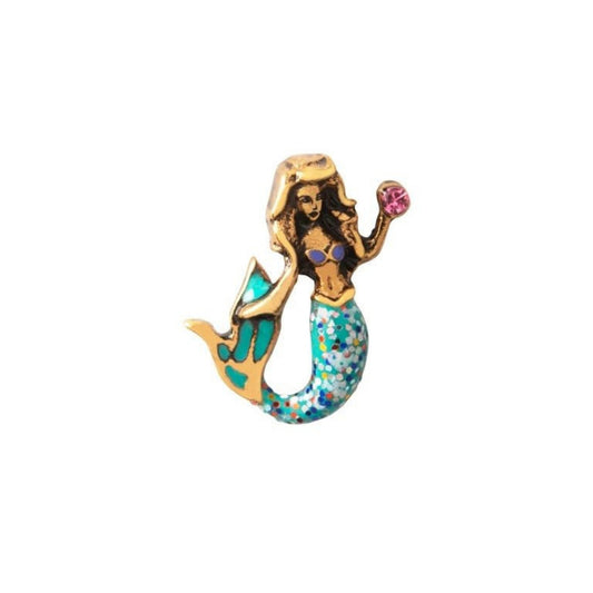 Memory Locket Charm - Mermaid - The Little Jewellery Company